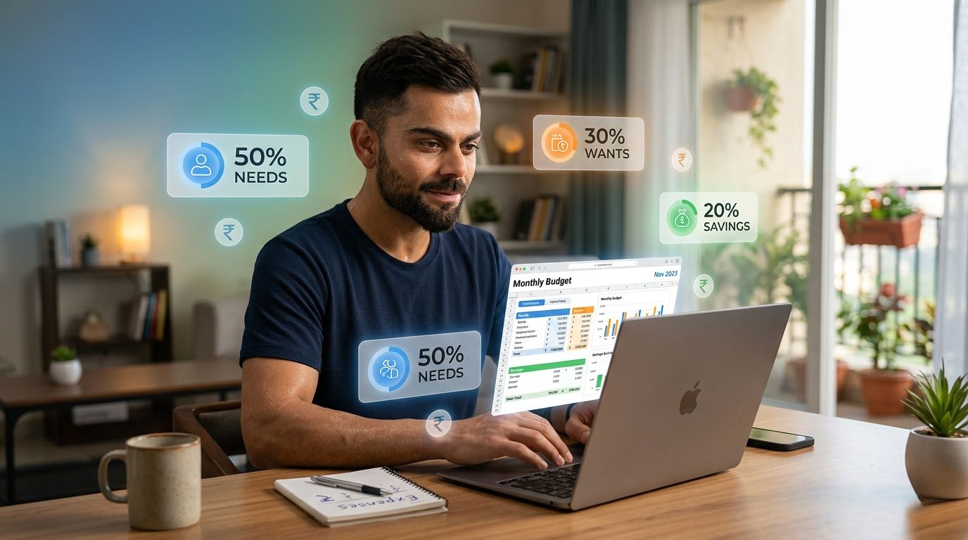 50 30 20 budget rule India