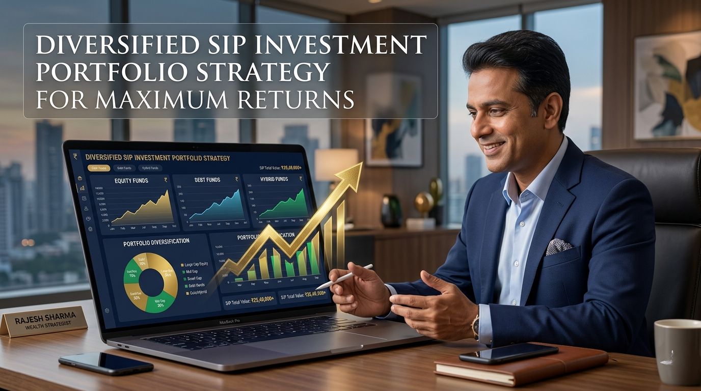 Diversified SIP investment portfolio strategy for maximum returns