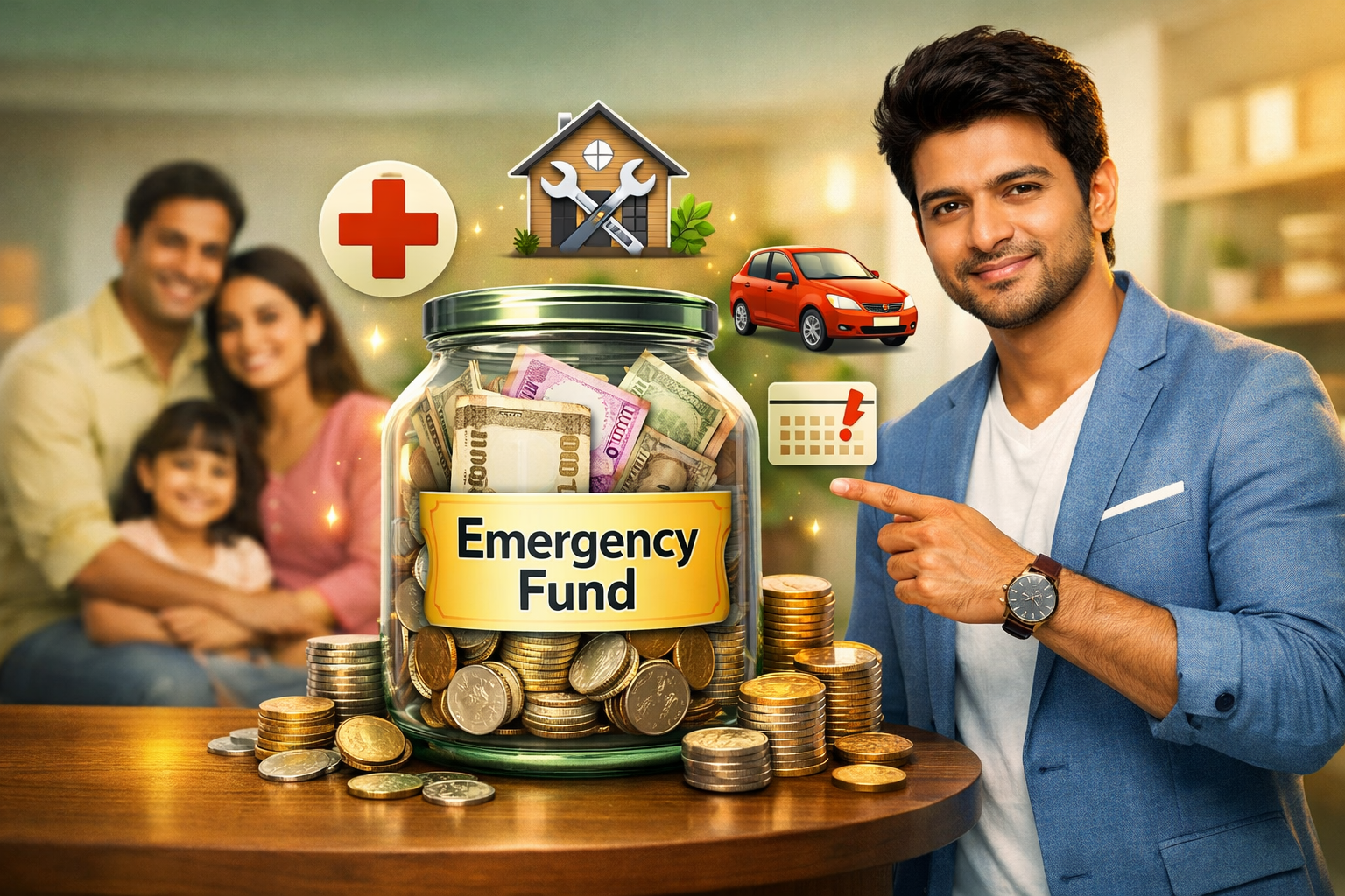 How to build an emergency fund in India