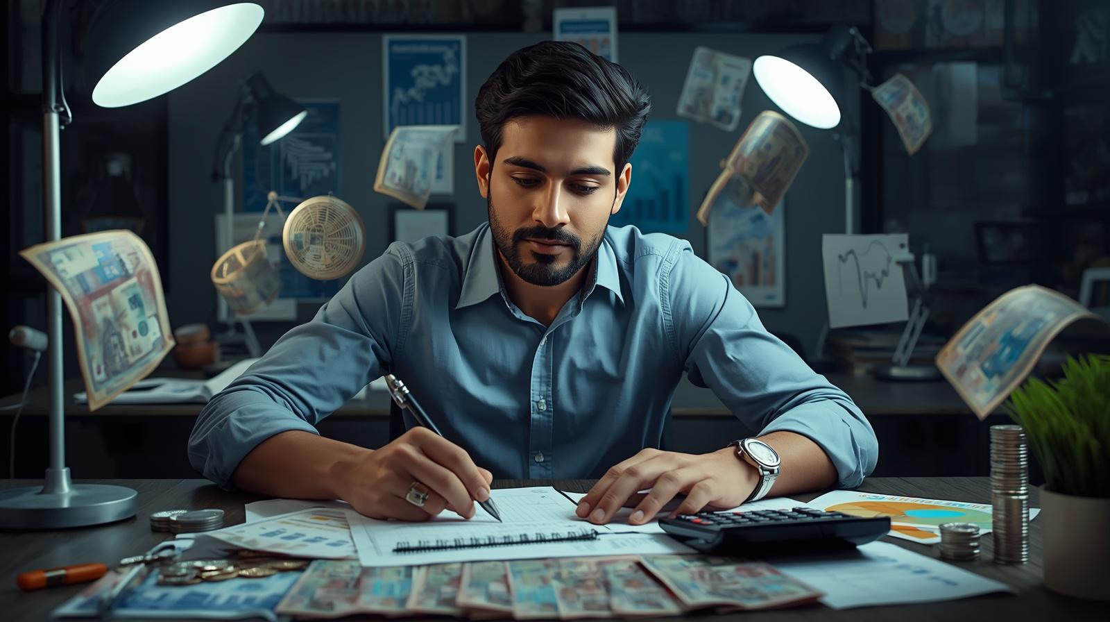 monthly savings tips India - sample budget for 50000 salary salaried employee