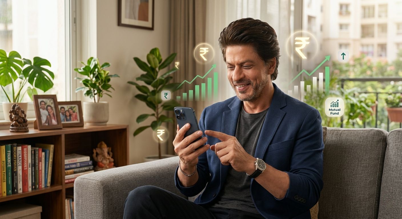 small investment India monthly — mutual fund SIP app on a smartphone screen
