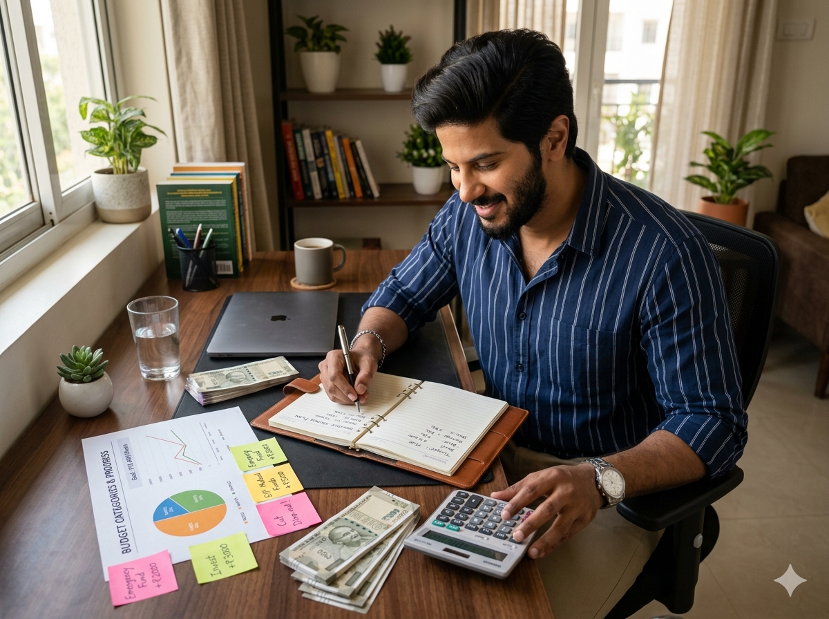 save money india salaried action plan for saving 10000 per month